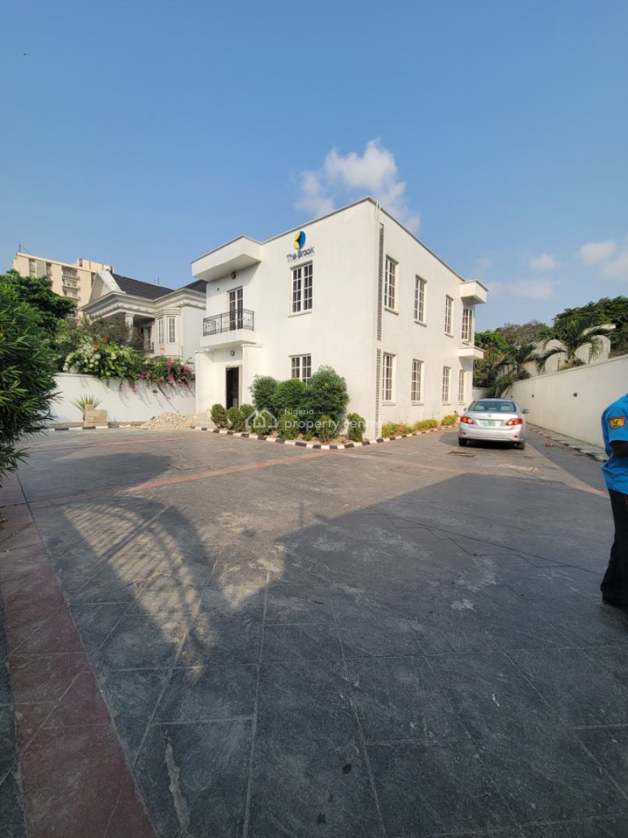 8 Rooms Commercial Detached Duplex House with 2 Bqs, Off Mobolaji Johnson Avenue, Old Ikoyi, Ikoyi, Lagos, Office Space for Rent