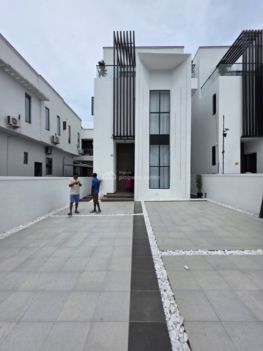 Well Built 5 Bedroom Detached Duplex with Swimming Pool and Bq, 2nd Toll Gate, Lekki, Lagos, Detached Duplex for Sale