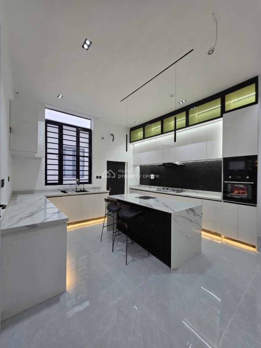 Well Built 5 Bedroom Detached Duplex with Swimming Pool and Bq, 2nd Toll Gate, Lekki, Lagos, Detached Duplex for Sale