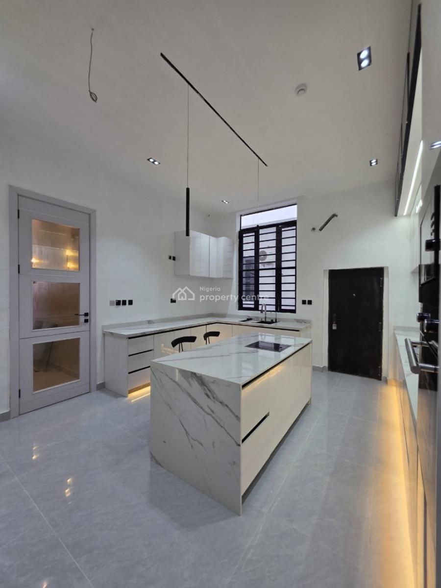 Well Built 5 Bedroom Detached Duplex with Swimming Pool and Bq, 2nd Toll Gate, Lekki, Lagos, Detached Duplex for Sale