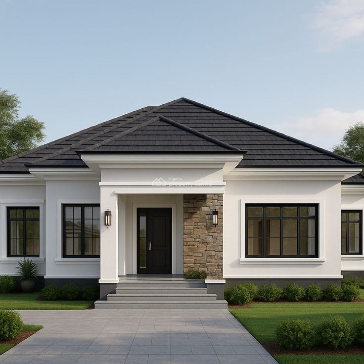 Newly Built 3 Bedroom Bungalow with C of O in a Serene Environment, Bluestone Treasure Estate, Mowe Ofada, Ogun, Detached Bungalow for Sale