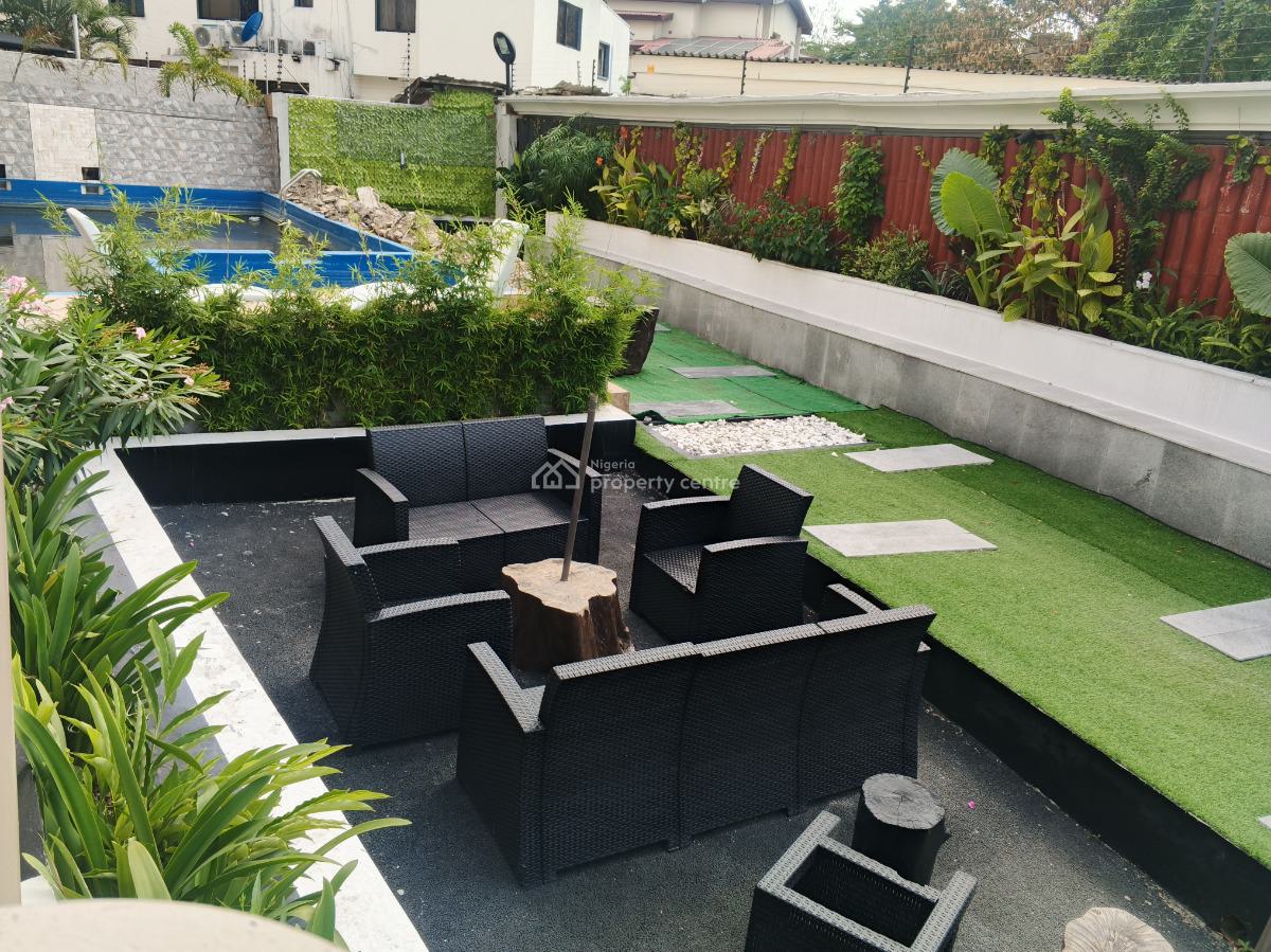 5 Bedrooms Tastefully Finished Newly Built Serviced Terrace Houses, Off Remi Olowude Crescent, Parkview, Ikoyi, Lagos, Terraced Duplex for Sale