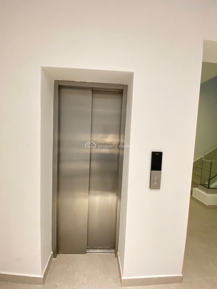 Luxury 5 Bedroom Terrace Duplex with Elevator, Pool, 2 Bqs, Banana Island, Ikoyi, Lagos, Terraced Duplex for Sale