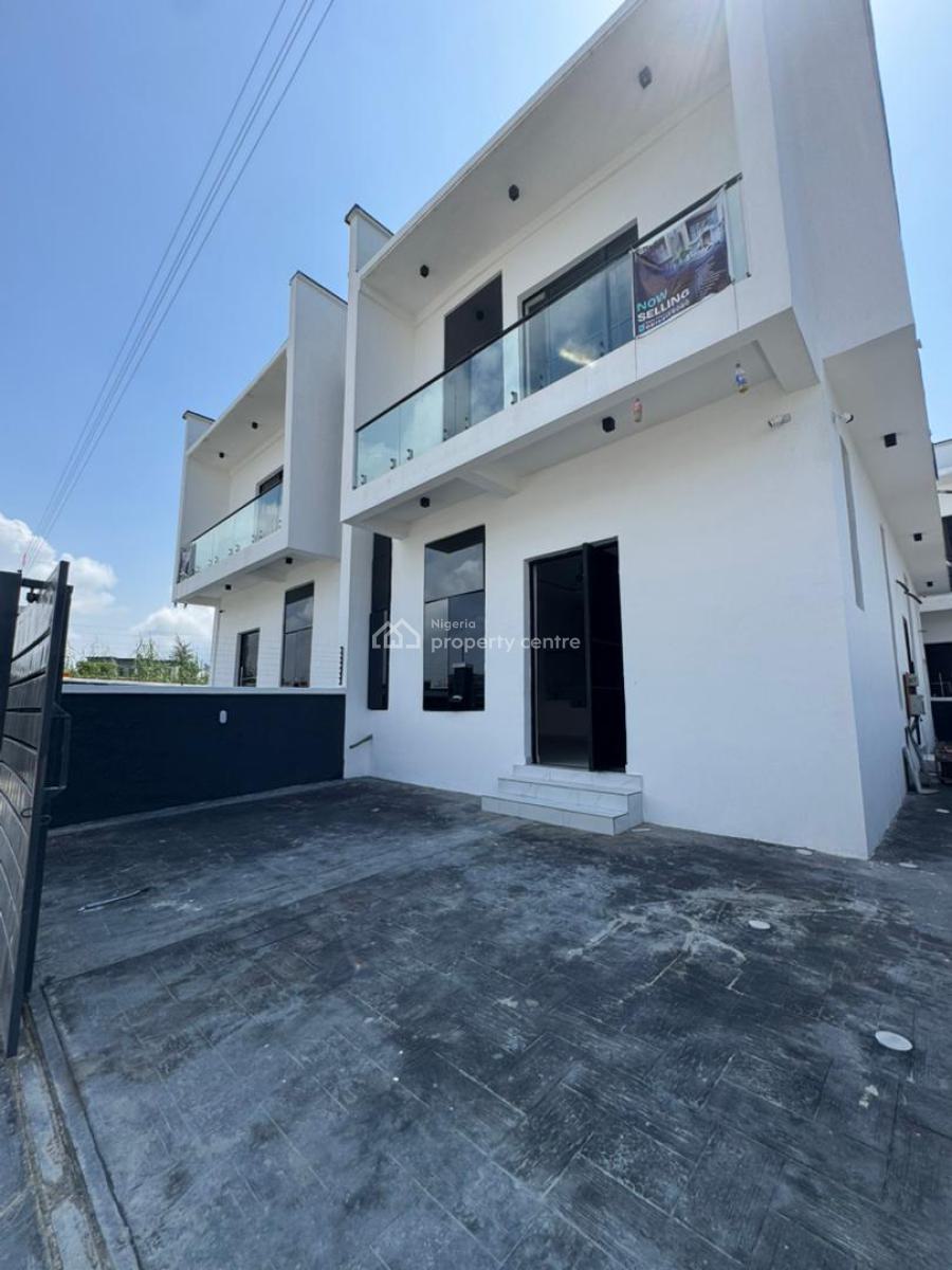 Lovely 4 Bedroom Semi Detached Duplex with a Bq, Orchid, Lekki, Lagos, House for Sale
