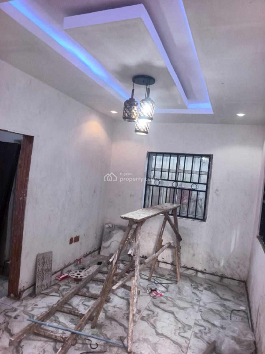 Newly Built Miniflat with Pop and Spacious Kitchen, Iyana Ipaja, Ipaja, Lagos, Mini Flat (room and Parlour) for Rent