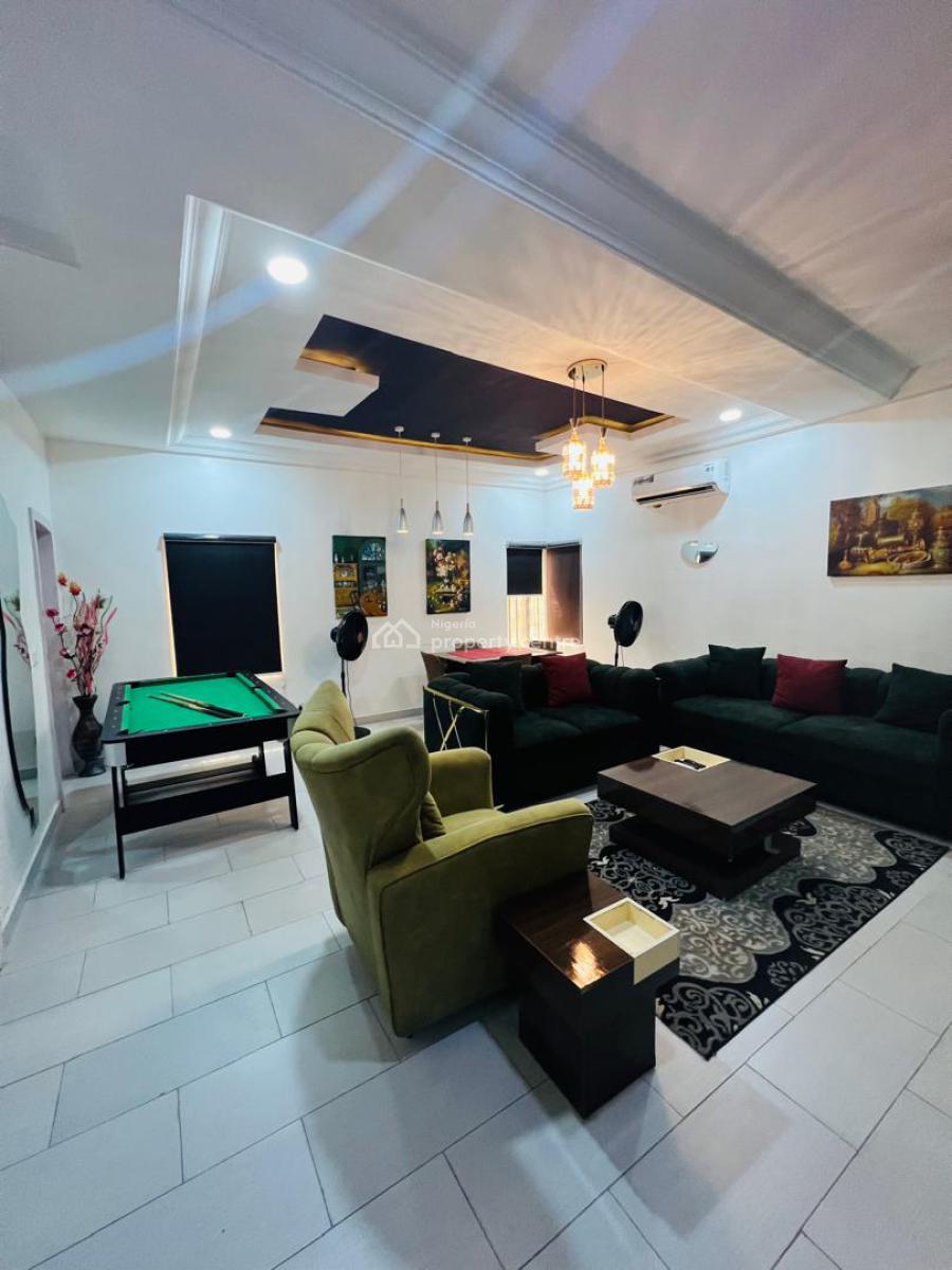 Fully Furnished 3 Bedroom  Apartment with Inverter, Off Freedom Way, Lekki, Ikate, Lekki, Lagos, Flat / Apartment for Rent