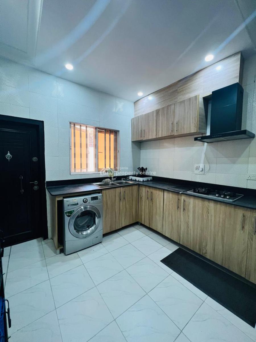 Fully Furnished 3 Bedroom  Apartment with Inverter, Off Freedom Way, Lekki, Ikate, Lekki, Lagos, Flat / Apartment for Rent
