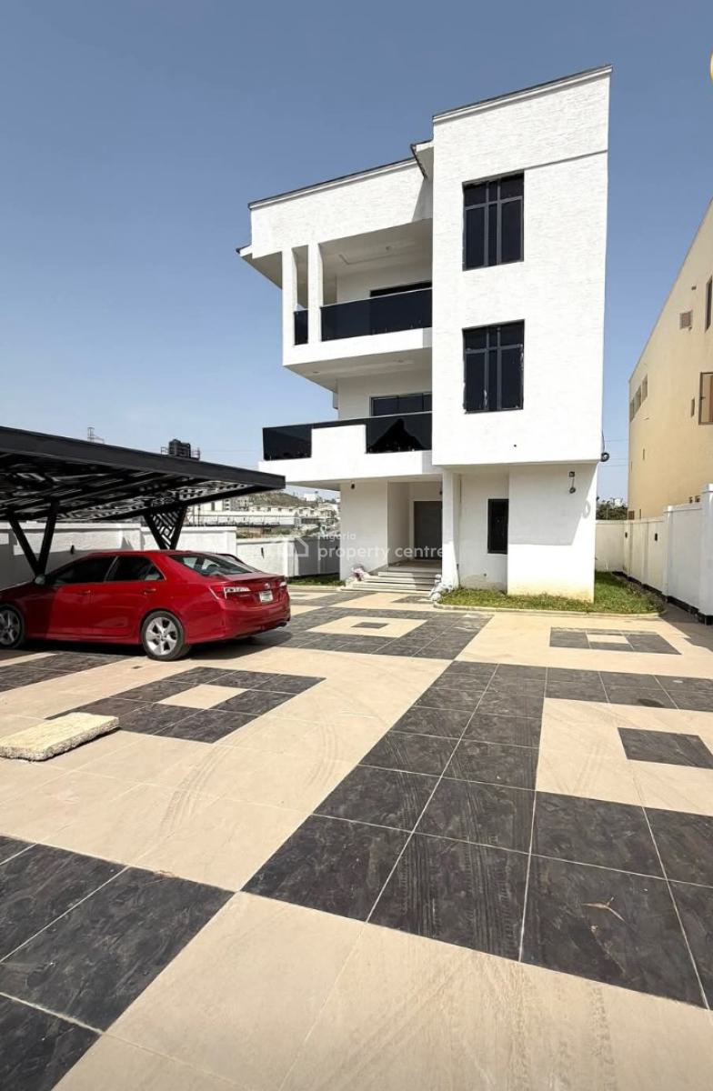 Newly Built 5 Bedroom Fully Detached Duplex with Elevator and Pool, Guzape District, Abuja, Terraced Duplex for Sale