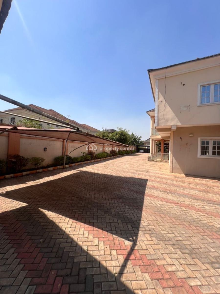 5 Bed Semi Detached Duplex with Bq, Apo, Abuja, Semi-detached Duplex for Rent