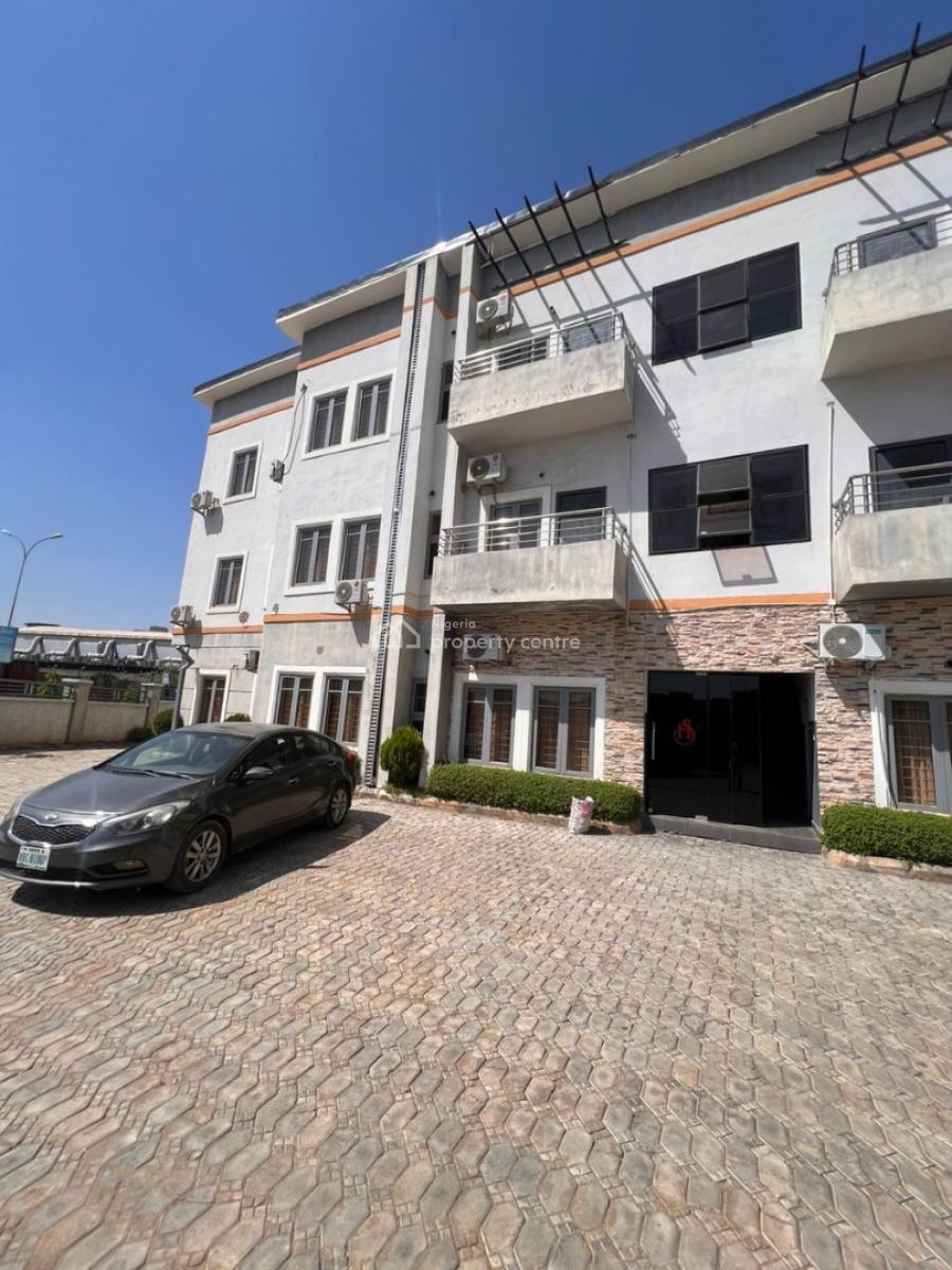 3 Bedroom Furnished Apartment., Guzape District, Abuja, Flat / Apartment for Rent