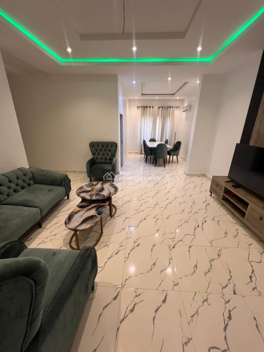 3 Bedroom Furnished Apartment., Guzape District, Abuja, Flat / Apartment for Rent