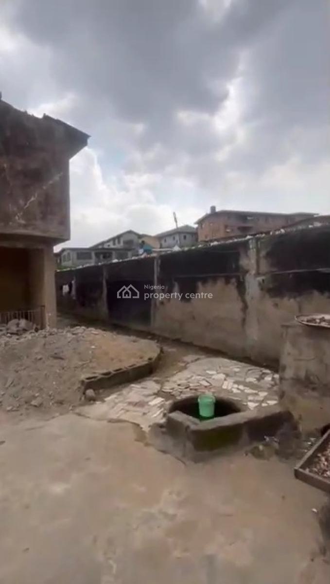 Full Plot of Dry Land with Demolishable Building on It, Off Fadiya Street, Ketu, Lagos, Mixed-use Land for Sale