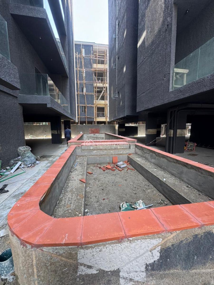 Exquisite 2 Bedroom Apartment with Pool, Elevator Ideal for Airbnb, Ikate Elegushi, Lekki, Lagos, Flat / Apartment for Sale