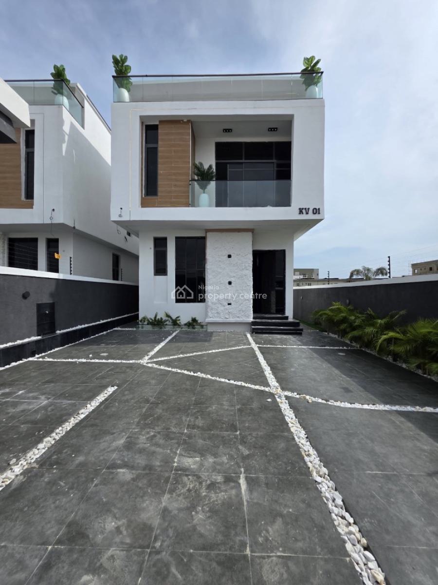 Well Built 5 Bedroom Detached Duplex with Bq, 2nd Toll Gate, Lekki, Lagos, Detached Duplex for Sale