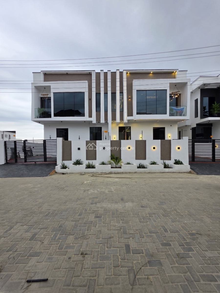 Lovely 4 Bedroom Semi Detached Duplex with Bq, Ajah, Ajah, Lagos, Semi-detached Duplex for Sale