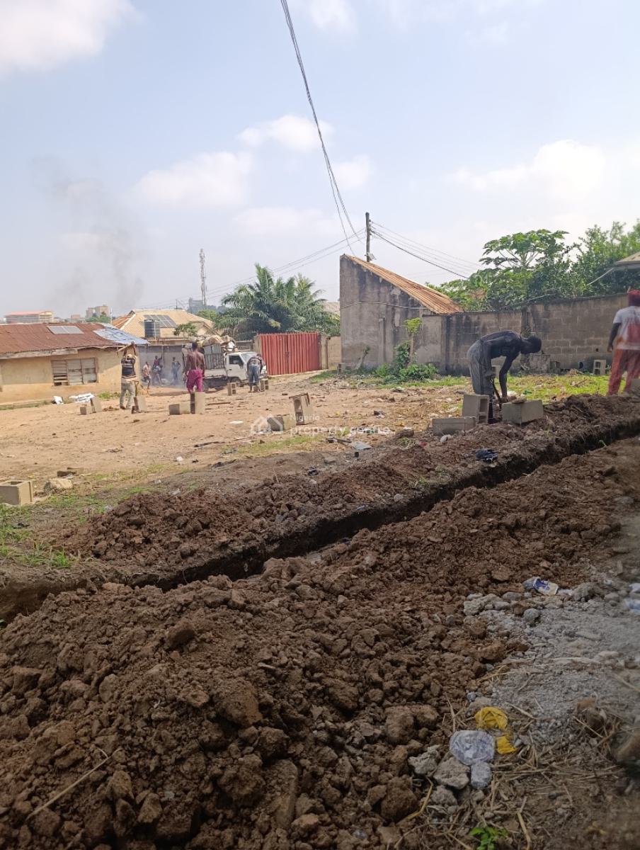 60 By 120 of Corner Piece Land Just a Stone Thrown to The Main Rod, Alakuko, Ifako-ijaiye, Lagos, Mixed-use Land for Sale