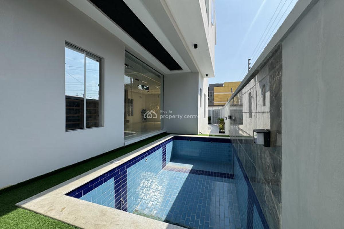 Luxury 5 Bedroom Detached House with Pool, Elevator, Cinema and Bq, Lekki Phase 1, Lekki, Lagos, Detached Duplex for Sale