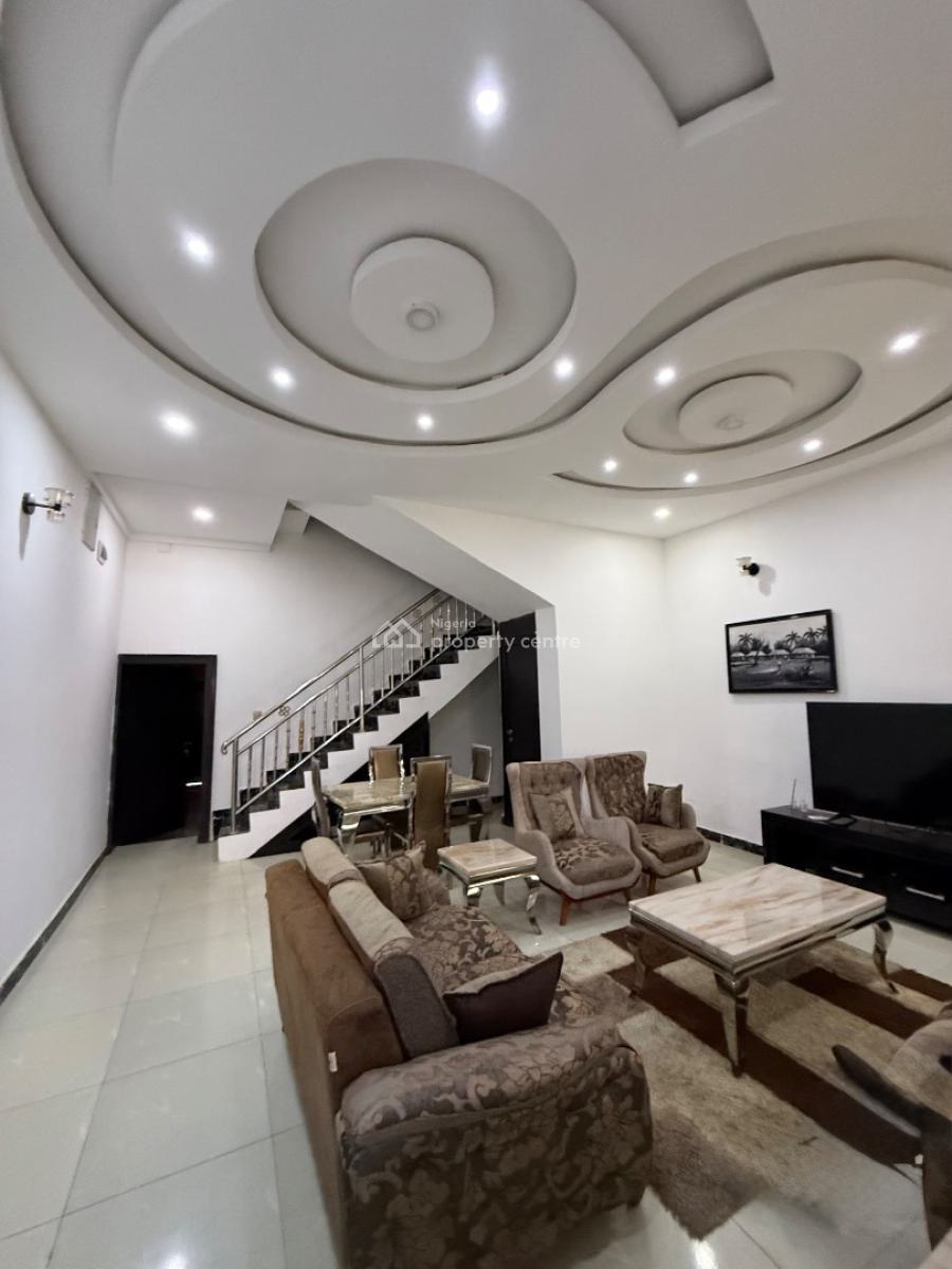 Fully Furnished 3 Bedroom Terrace Duplex Self Compound, Asokoro District Tarred Roads and Maximum Security, Asokoro District, Abuja, Terraced Duplex for Rent