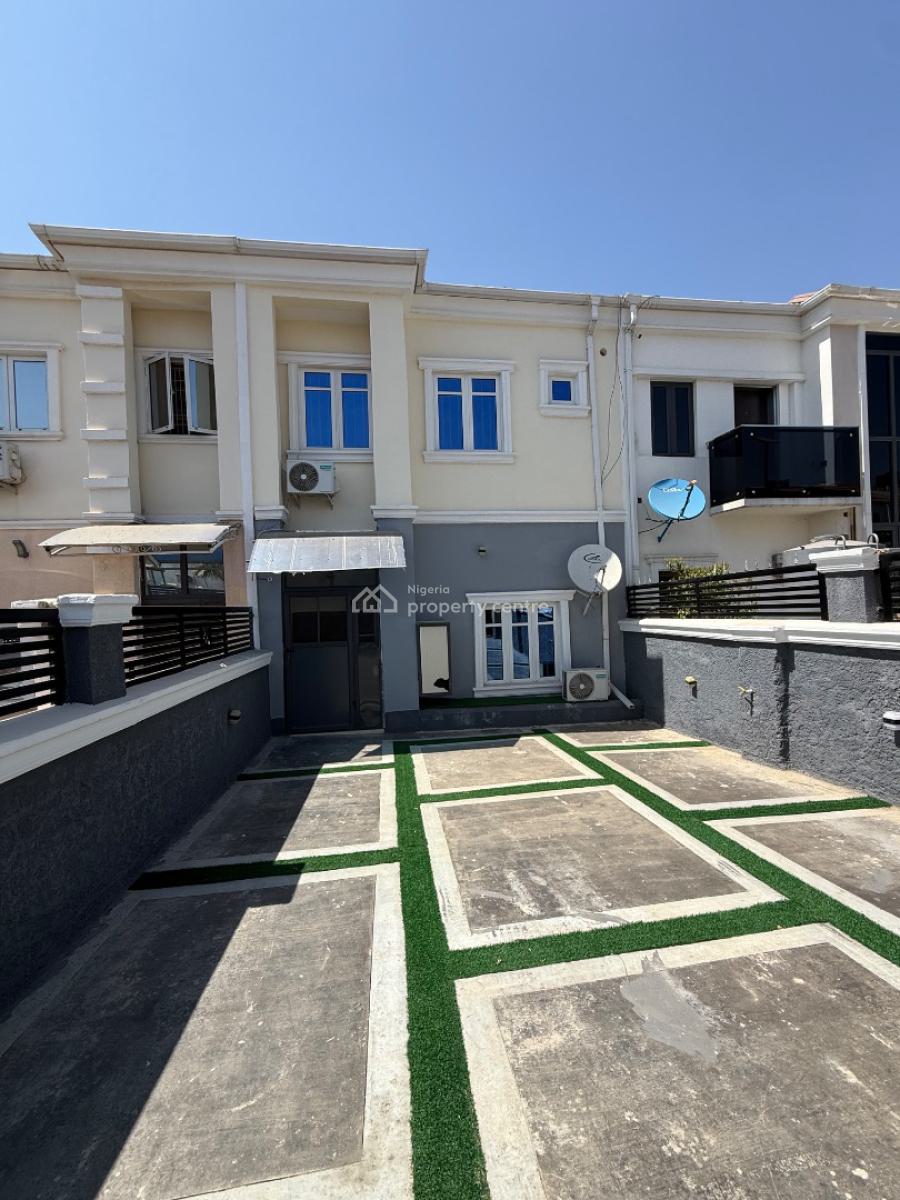 Fully Furnished 3 Bedroom Terrace Duplex Self Compound, Asokoro District Tarred Roads and Maximum Security, Asokoro District, Abuja, Terraced Duplex for Rent