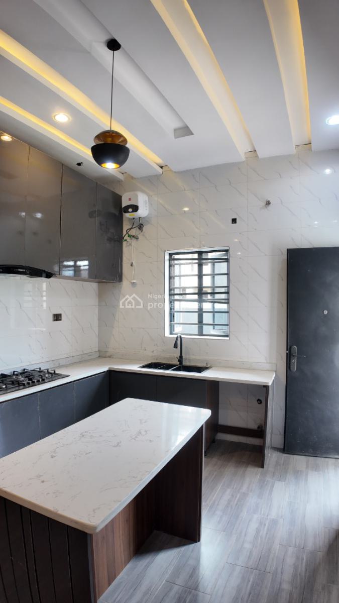 4 Bedroom Terrace  Duplex with Swimming Pool & Bq, Sangotedo, Ajah, Lagos, Terraced Duplex for Sale