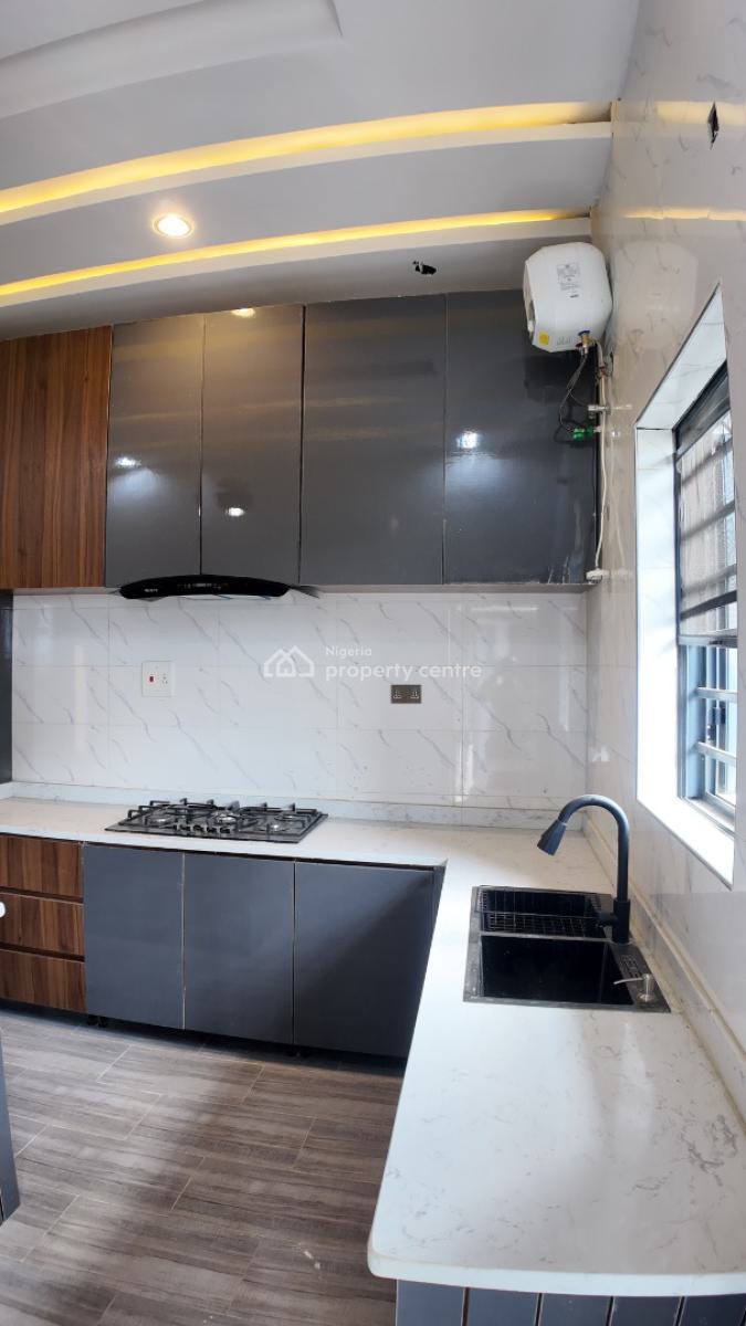 4 Bedroom Terrace  Duplex with Swimming Pool & Bq, Sangotedo, Ajah, Lagos, Terraced Duplex for Sale