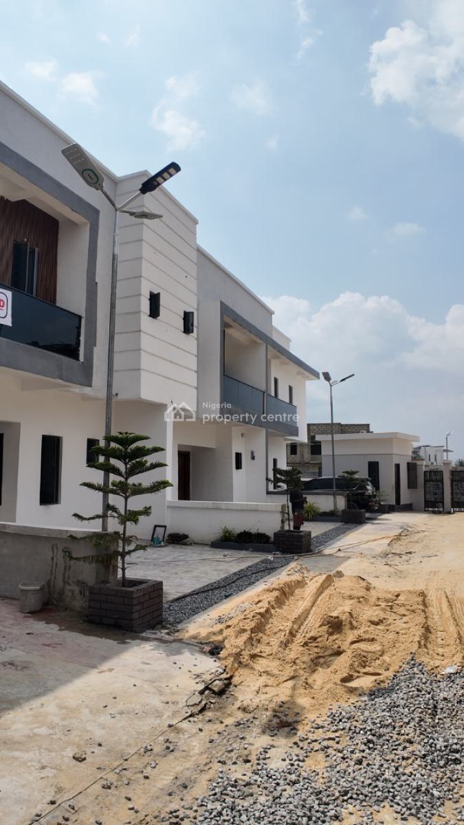 4 Bedroom Terrace  Duplex with Swimming Pool & Bq, Sangotedo, Ajah, Lagos, Terraced Duplex for Sale