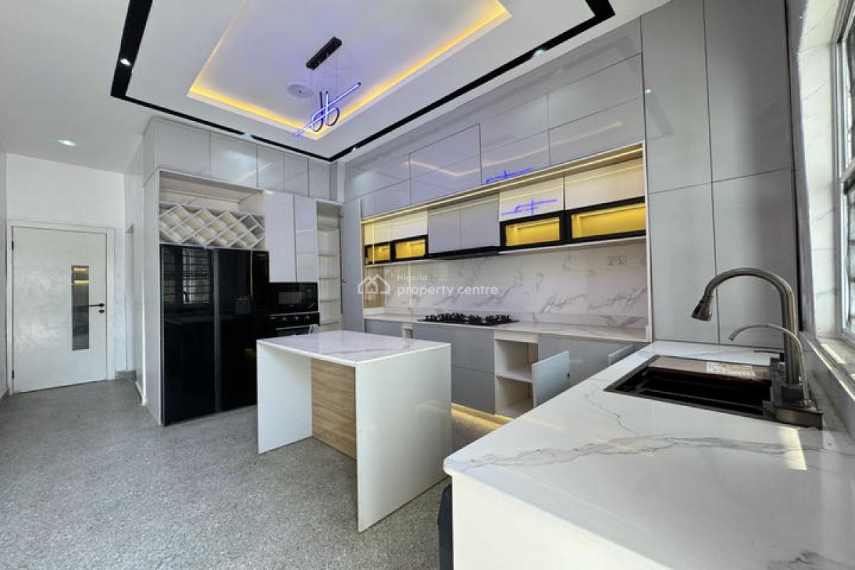 Luxury 5 Bedroom Detached House with Swimming Pool, Cinema, Gym and Bq, Chevron Drive, Lekki, Lagos, Detached Duplex for Sale