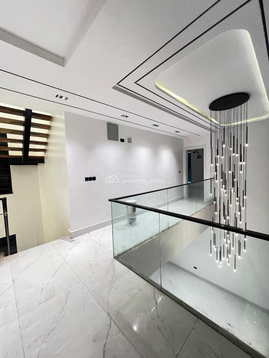 Contemporary Smart 5 Bedroom Home with Rooftop Terrace, Cinema & Pool, Lekki Phase 1, Lekki, Lagos, House for Sale