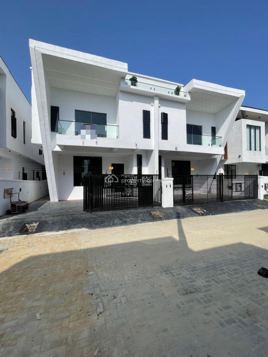4 Bedroom Semi Detached Duplex in a Secured Estate, Ajah, Lagos, Semi-detached Duplex for Sale