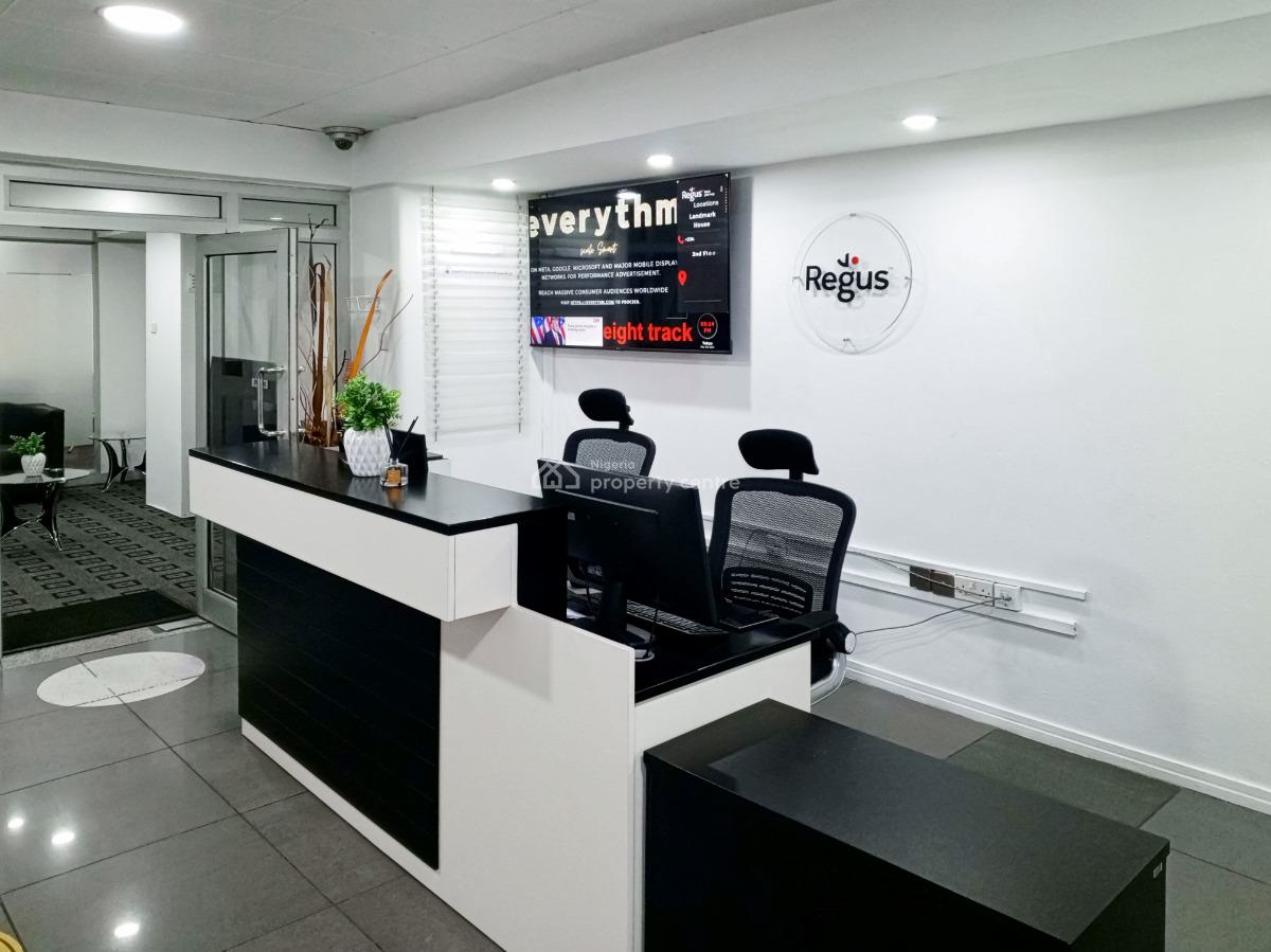 Open Plan Office Space for 15 Persons in Regus Mulliner Towers, Ground, 2nd, 3rd & 7th Floors, Mulliner Towers, 39 Alfred Rewane Road, Ikoyi, Lagos, Office Space for Rent