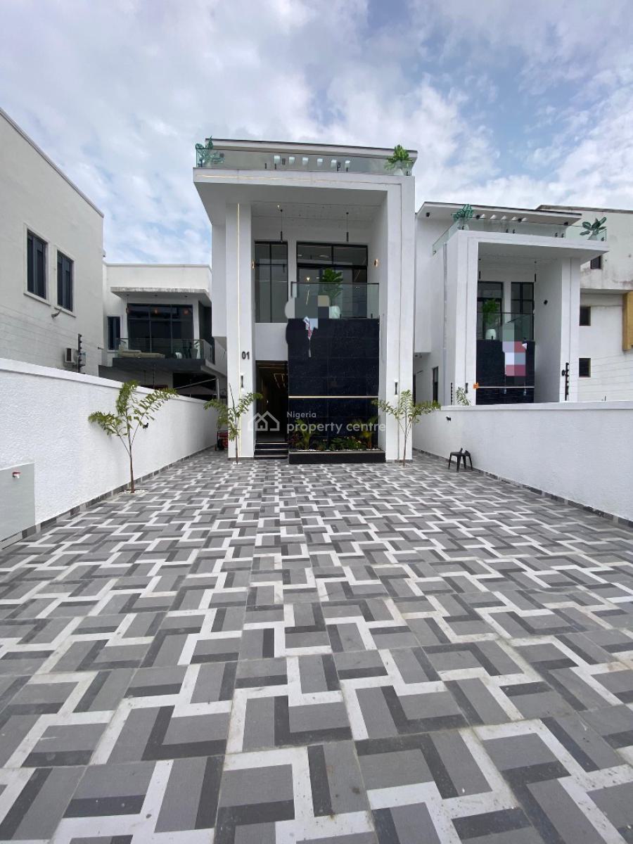 5 Bedroom Fully Detached Duplex with Bq, Pool and Box House, Orchid, Ikota, Lekki, Lagos, Detached Duplex for Sale