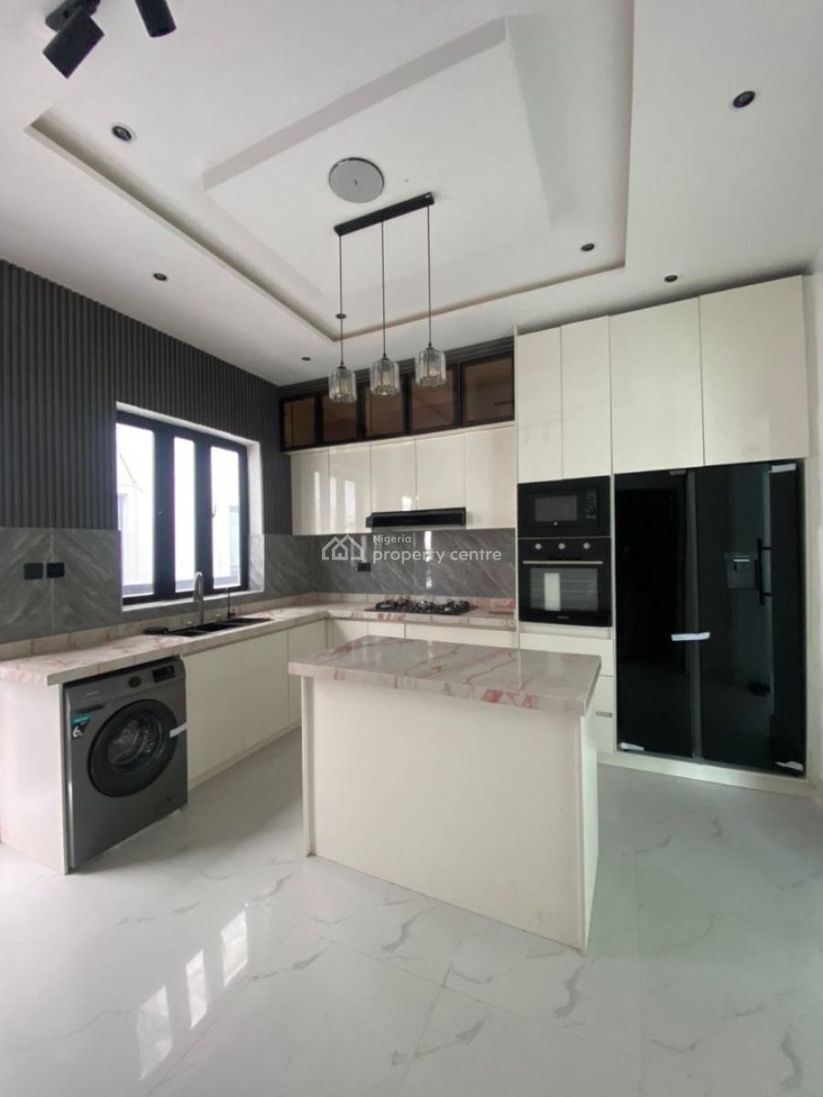 5 Bedroom Fully Detached Duplex with a Room Bq and Pool, Lekki Palm City, Ajah, Lagos, Detached Duplex for Sale