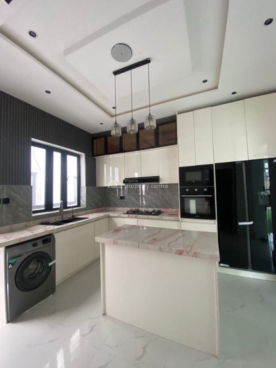 5 Bedroom Fully Detached Duplex with a Room Bq and Pool, Lekki Palm City, Ajah, Lagos, Detached Duplex for Sale