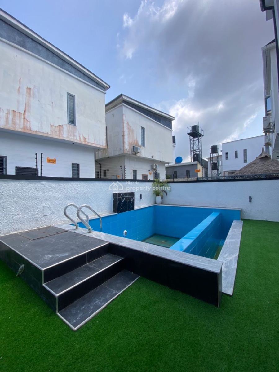 5 Bedroom Fully Detached Duplex with a Room Bq and Pool, Lekki Palm City, Ajah, Lagos, Detached Duplex for Sale