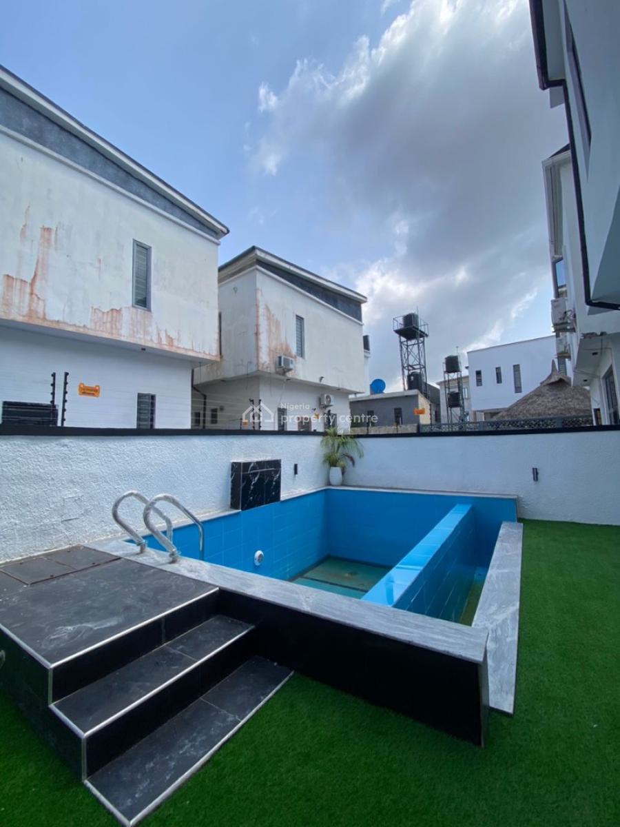 5 Bedroom Fully Detached Duplex with a Room Bq and Pool, Lekki Palm City, Ajah, Lagos, Detached Duplex for Sale