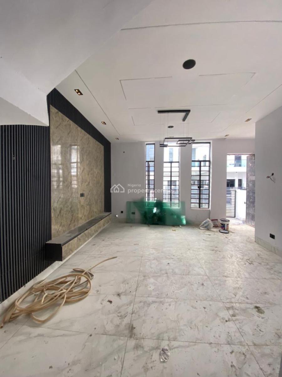 4 Bedroom Semi Detached Duplex with a Room Bq, Lekki Palm City, Ajah, Lagos, Semi-detached Duplex for Sale