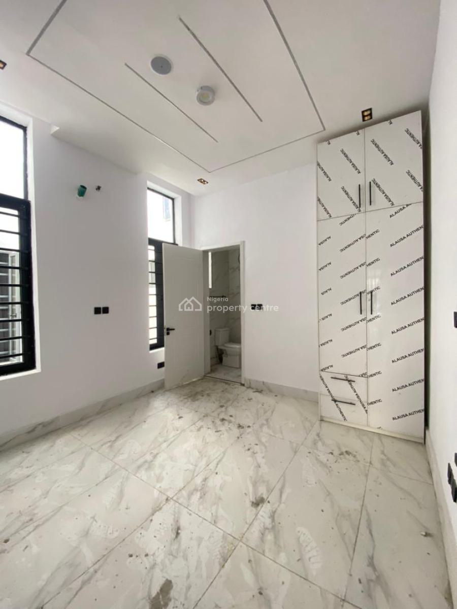 4 Bedroom Semi Detached Duplex with a Room Bq, Lekki Palm City, Ajah, Lagos, Semi-detached Duplex for Sale