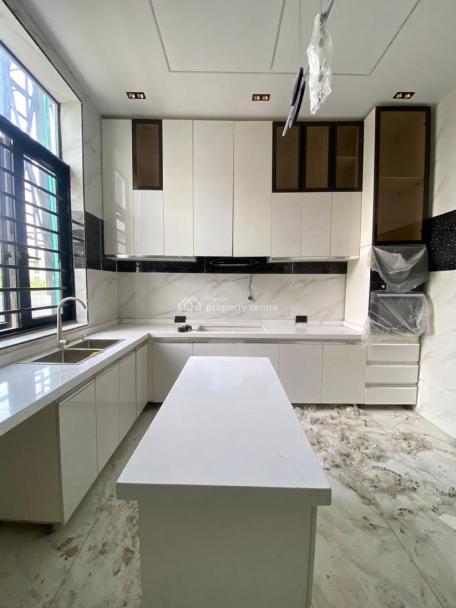 4 Bedroom Semi Detached Duplex with a Room Bq, Lekki Palm City, Ajah, Lagos, Semi-detached Duplex for Sale