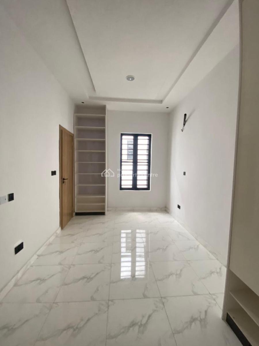 4 Bedroom Semi Detached Duplex with a Room Bq, Lekki Palm City, Ajah, Lagos, Semi-detached Duplex for Sale