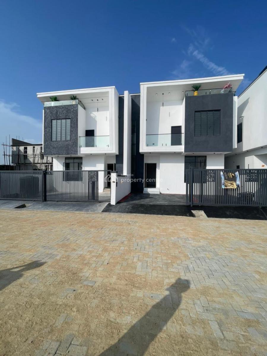 Lovely 4 Bedroom Semi Detached Duplex in a Serene Environment, Ajah, Lagos, Semi-detached Duplex for Sale