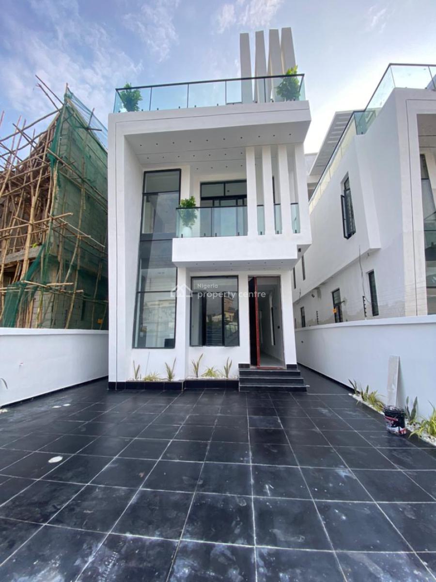 5 Bedroom Fully Detached Duplex with No, Penthouse Cinema and Pool, Oral Estate, Ikota, Lekki, Lagos, Detached Duplex for Sale