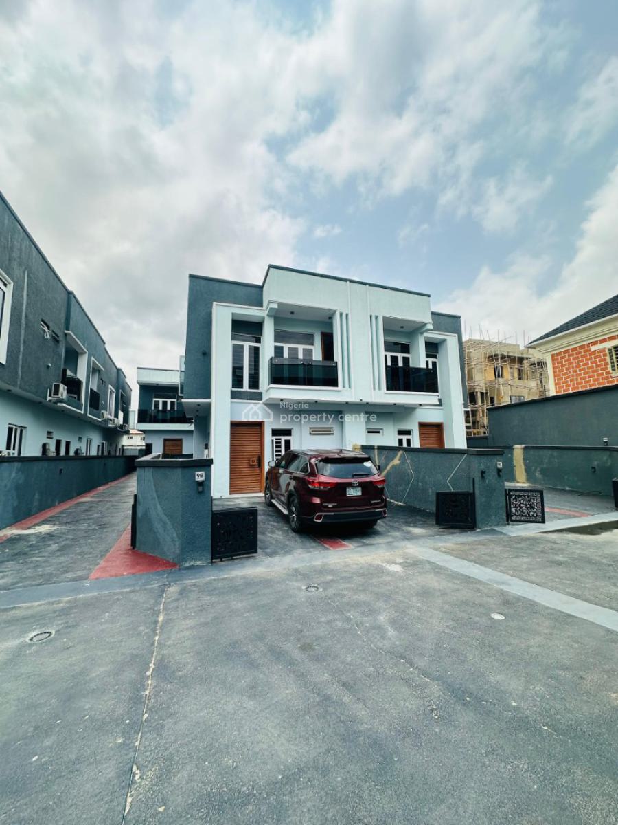 Newly Built 4-bedroom Semi-detached Duplex + Bq, Perfect for Family Living, Short-let Business, Opebi, Ikeja, Lagos, Semi-detached Duplex for Sale