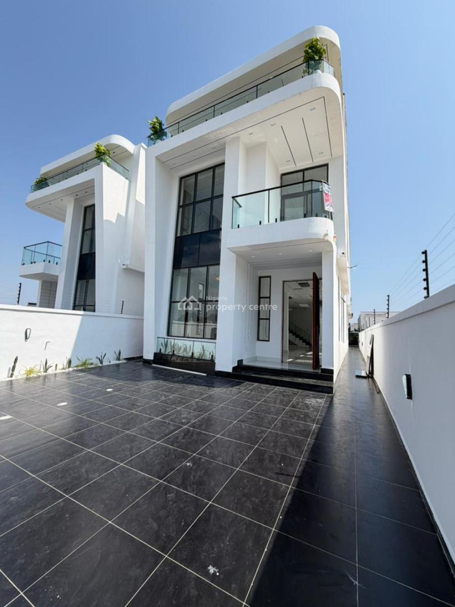 Luxury 5 Bedroom Fully Detached Duplex with a Bq and Swimming Pool, Orchid Road, Lekki, Lagos, Detached Duplex for Sale