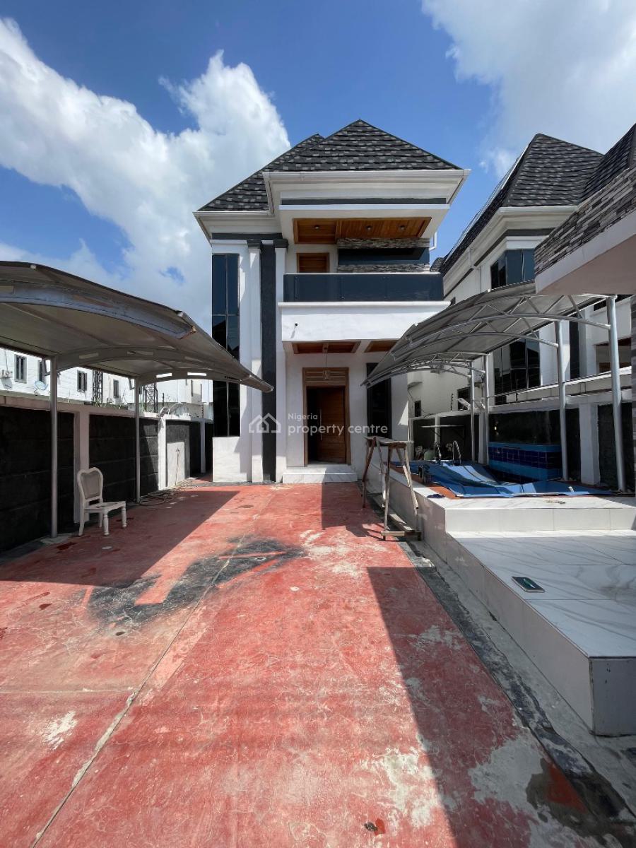 5 Bedroom Fully Detached Duplex with a Room Bq and Pool, Orchid, Ikota, Lekki, Lagos, Detached Duplex for Sale