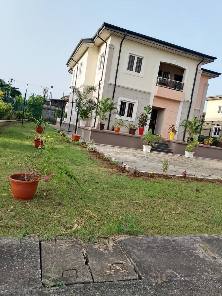 Beautiful 5 Bedroom Fully Detached Duplex with 2 Rooms Service Quartes, Off Peter Odili Road, Port Harcourt, Rivers, Detached Duplex for Sale