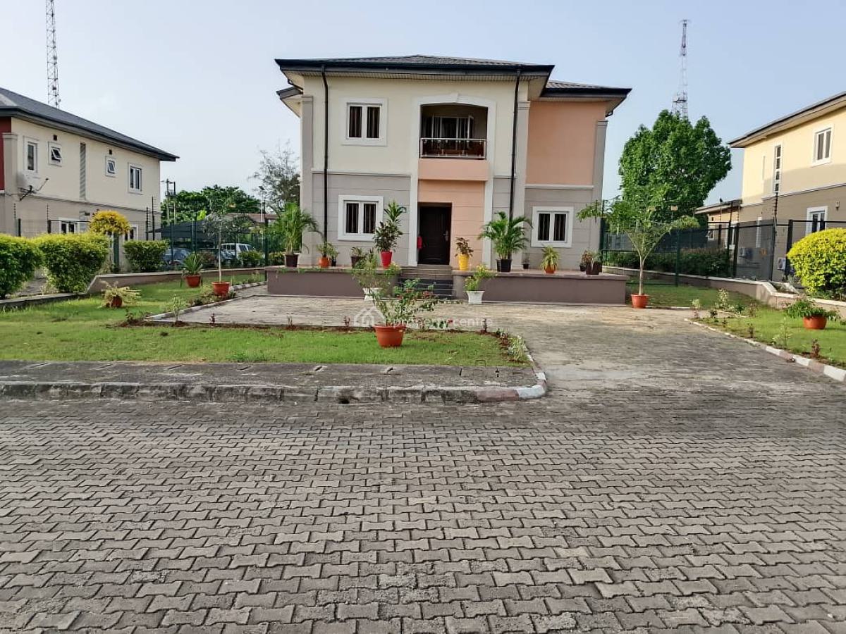 Beautiful 5 Bedroom Fully Detached Duplex with 2 Rooms Service Quartes, Off Peter Odili Road, Port Harcourt, Rivers, Detached Duplex for Sale