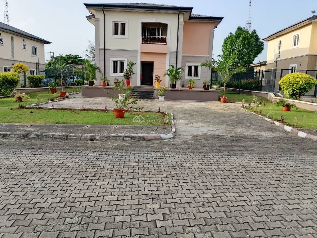 Beautiful 5 Bedroom Fully Detached Duplex with 2 Rooms Service Quartes, Off Peter Odili Road, Port Harcourt, Rivers, Detached Duplex for Sale