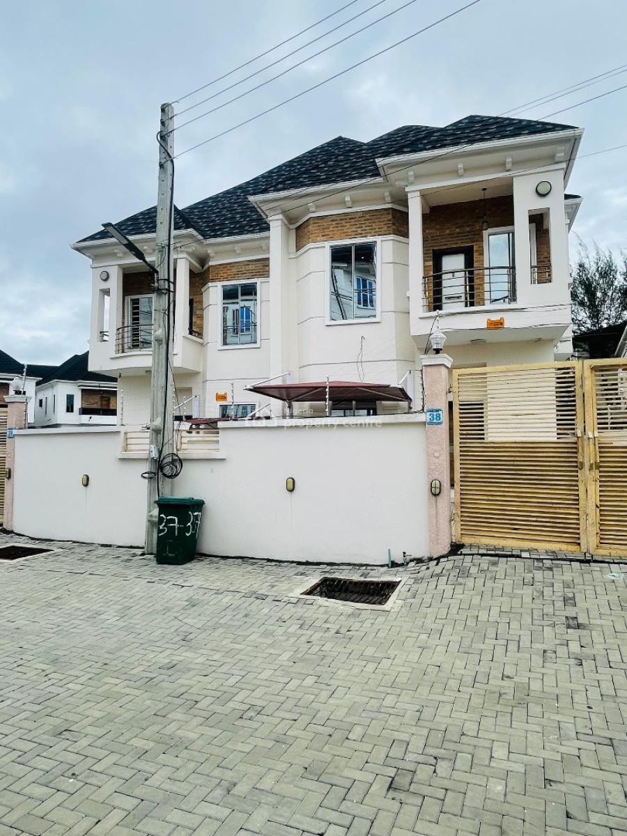 Luxurious Built 4 Bedroom Semi Detached Duplex with Bq, Luxurious Built 4 Bedroom Semi Detached Duplex with Bq, Ikota, Lekki, Lagos, House for Sale