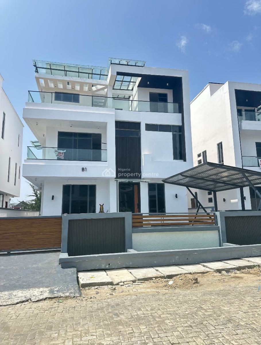 Majestic 6 Bedroom Home with a Private Elevator, Rooftop Pool, Lekky County, Megamound Estate, Lekki, Lagos, Detached Duplex for Sale