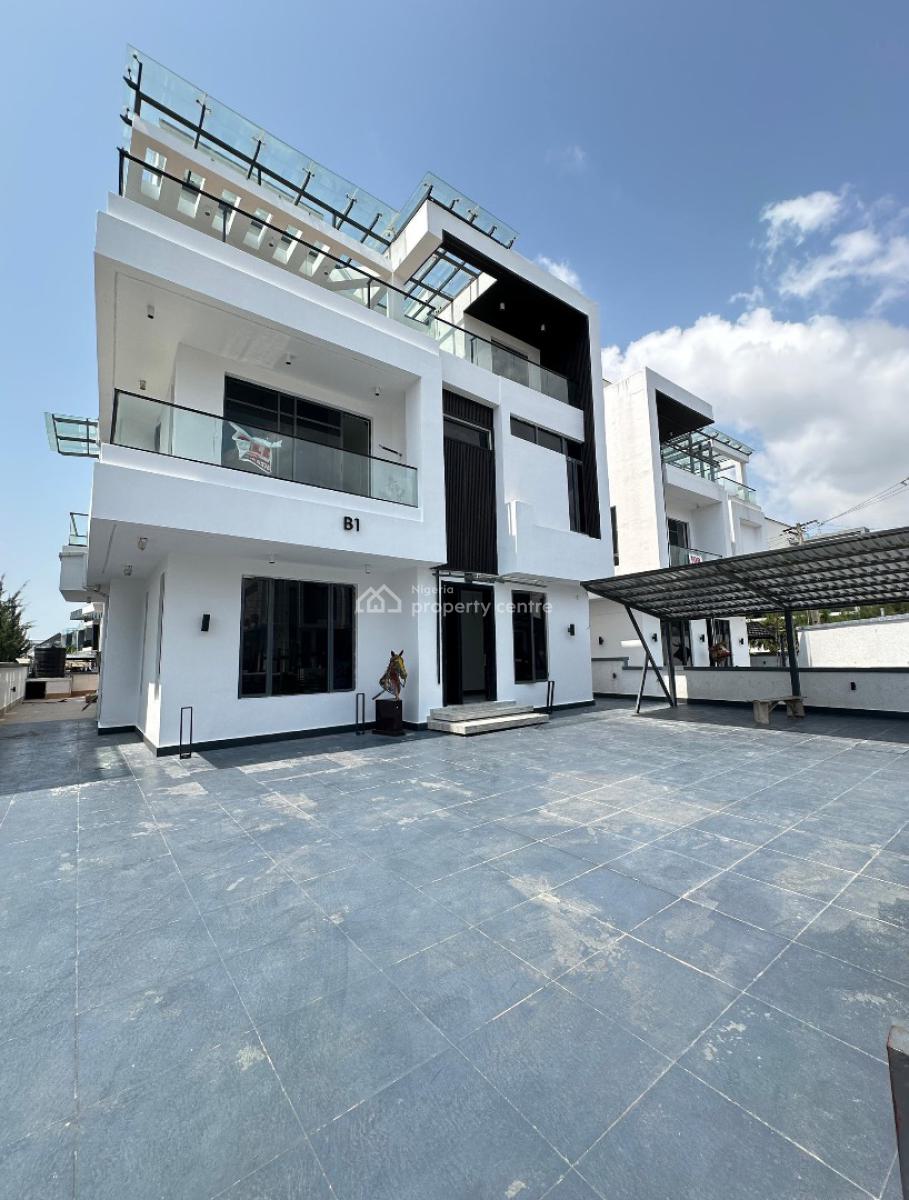 Majestic 6 Bedroom Home with a Private Elevator, Rooftop Pool, Lekky County, Megamound Estate, Lekki, Lagos, Detached Duplex for Sale